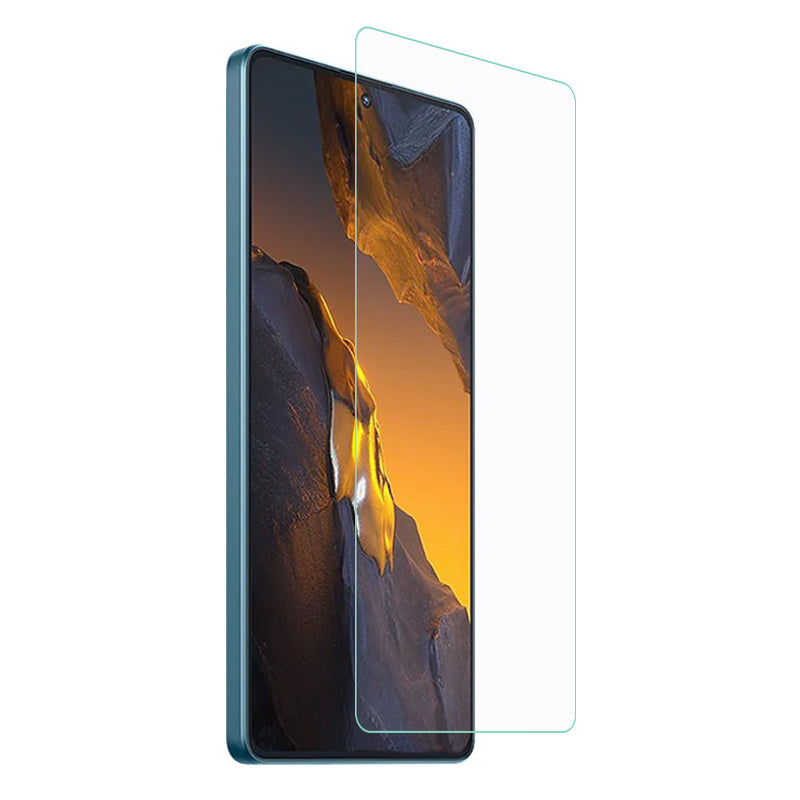 HD Screen Protector for Xiaomi Redmi Note 12 Turbo / Poco F5 5G 0.3mm Arc Edge Tempered Glass Film