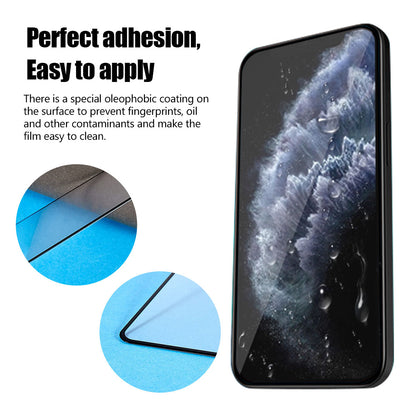 Screen Protector for Xiaomi Poco F5 Pro 5G / Redmi K60 5G / K60 Pro 5G Black Edge Silk Printing Full Glue Tempered Glass Film