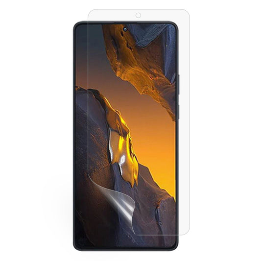 For Xiaomi Redmi Note 12 Turbo / Poco F5 5G Phone Screen Protector Anti-scratch PET HD Clear Film