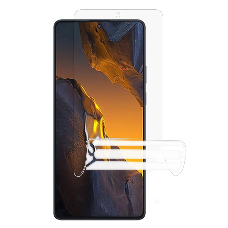 For Xiaomi Poco F5 5G / Redmi Note 12 Turbo Phone Screen Protector Anti-glare Soft TPU Full Screen Film