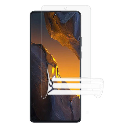 For Xiaomi Poco F5 5G / Redmi Note 12 Turbo Phone Screen Protector Anti-glare Soft TPU Full Screen Film