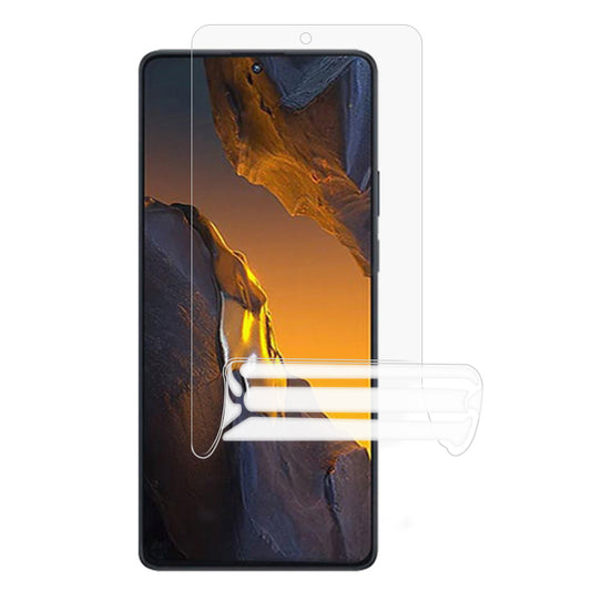 For Xiaomi Poco F5 5G / Redmi Note 12 Turbo Phone Screen Protector Anti-glare Soft TPU Full Screen Film