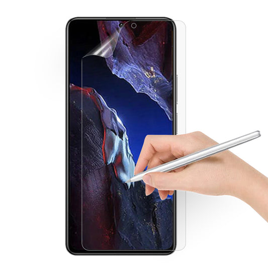 For Xiaomi Poco F5 Pro 5G / Redmi K60 5G / K60 Pro 5G Paper-like Screen Protector Soft PET HD Clear Phone Screen Film