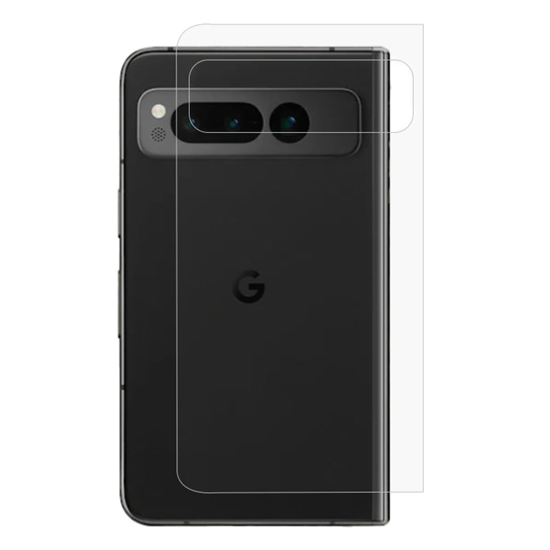 For Google Pixel Fold Back Phone Protector Full Covered High Clarity Anti-Shatter TPU Film