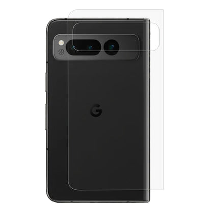 For Google Pixel Fold Back Phone Protector Full Covered High Clarity Anti-Shatter TPU Film