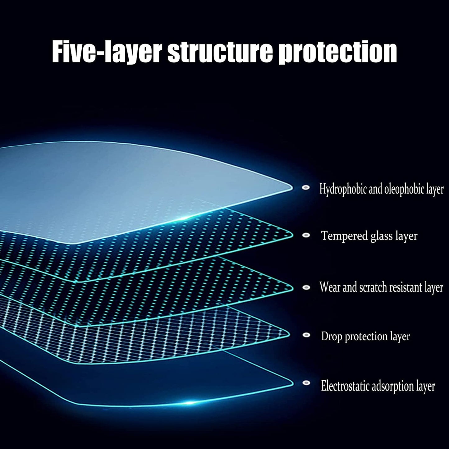 For Lenovo Tab M8 Gen 4 Tempered Glass Screen Protector Arc Edge Full Protection Clear Film