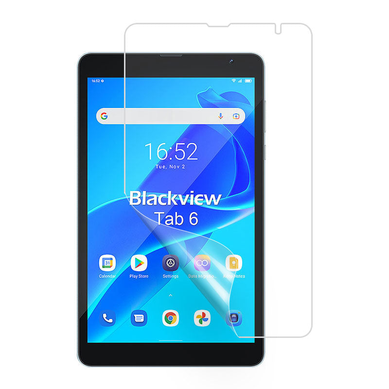 For Blackview Tab 6 Soft PET Tablet Screen Protector Anti-scratch HD Sensitive Touch Screen Film