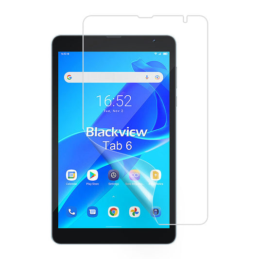 For Blackview Tab 6 Soft PET Tablet Screen Protector Anti-scratch HD Sensitive Touch Screen Film