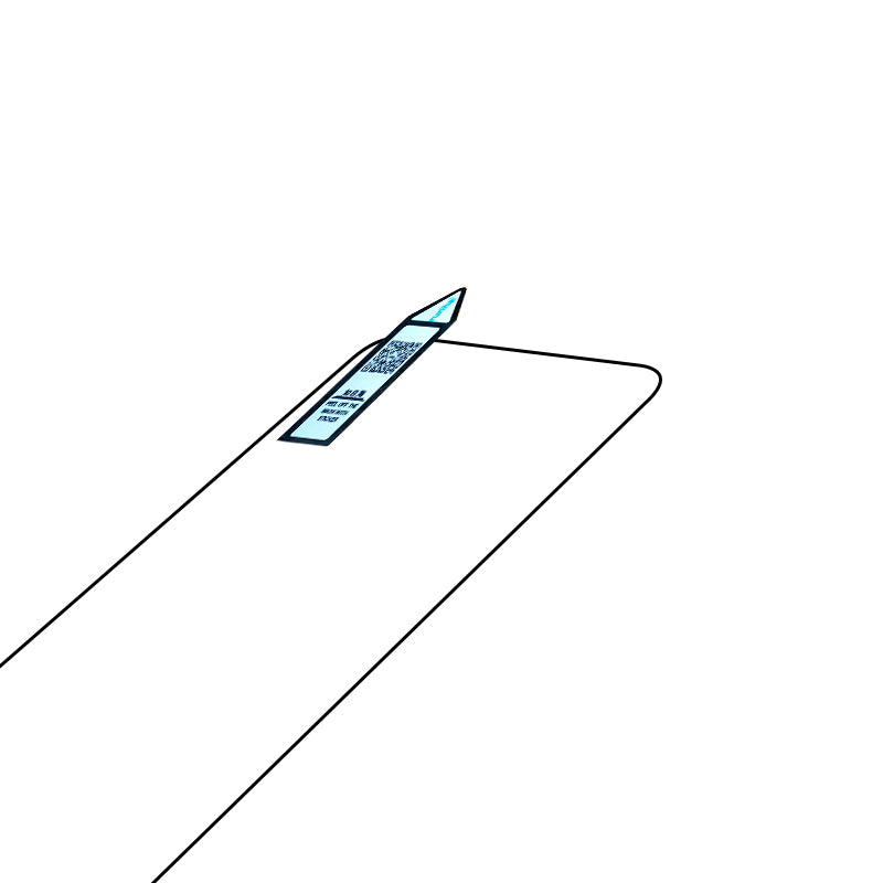 RURIHAI Phone Screen Protector for vivo Y78 5G , 2.5D 0.26mm Secondary Hardening High Aluminum-silicon Glass Full Glue Film