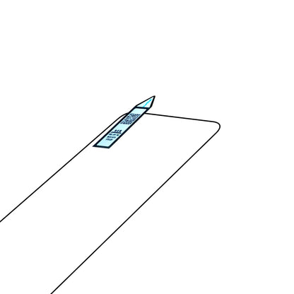 RURIHAI Phone Screen Protector for vivo Y78 5G , 2.5D 0.26mm Secondary Hardening High Aluminum-silicon Glass Full Glue Film