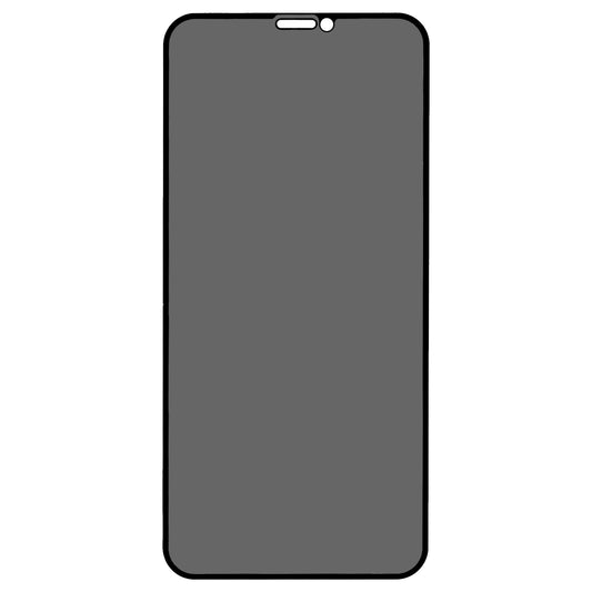 For iPhone 11 Pro Max Anti-spy Silk Printing Full Screen Protector HD Full Glue High Aluminium-silicon Glass Film