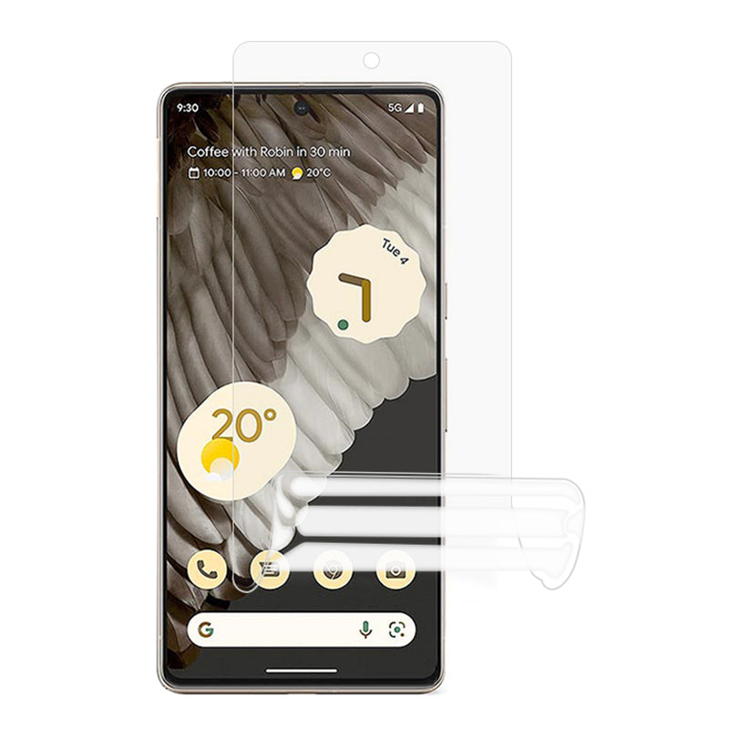 Phone Screen Protector for Google Pixel 8 Pro , Ultra Clear Soft TPU Full Coverage Anti-scratch Screen Film