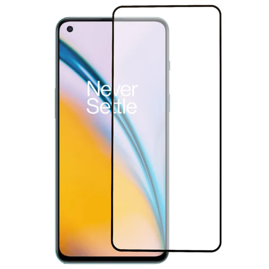 For OnePlus Nord 3 5G / Ace 2V Silk Printing Full Glue Tempered Glass Anti-scratch Film Full Coverage Screen Protector