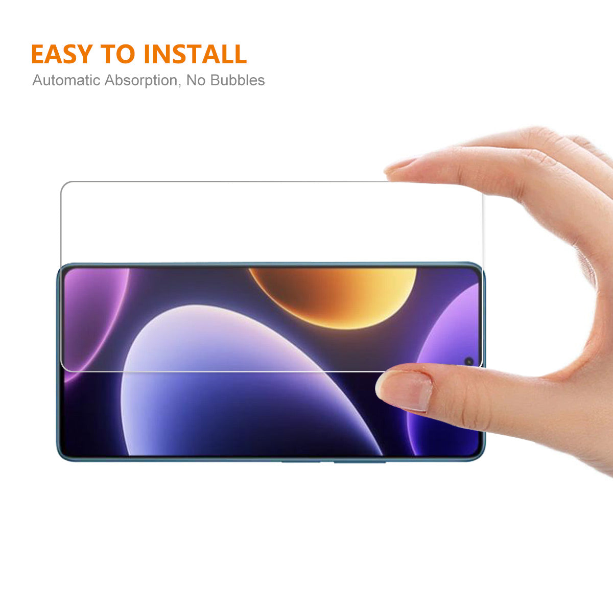 ENKAY HAT PRINCE 2PCS For Xiaomi Poco F5 5G / Redmi Note 12 Turbo Screen Protector High Aluminium-silicon Glass 0.26mm 9H 2.5D Film