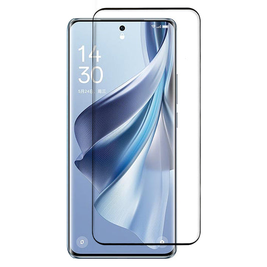 For Oppo Reno10 Pro 5G (Global) / Reno10 Pro+ 5G (Global) Tempered Glass Film 3D Curved Side Glue Full Screen Protector