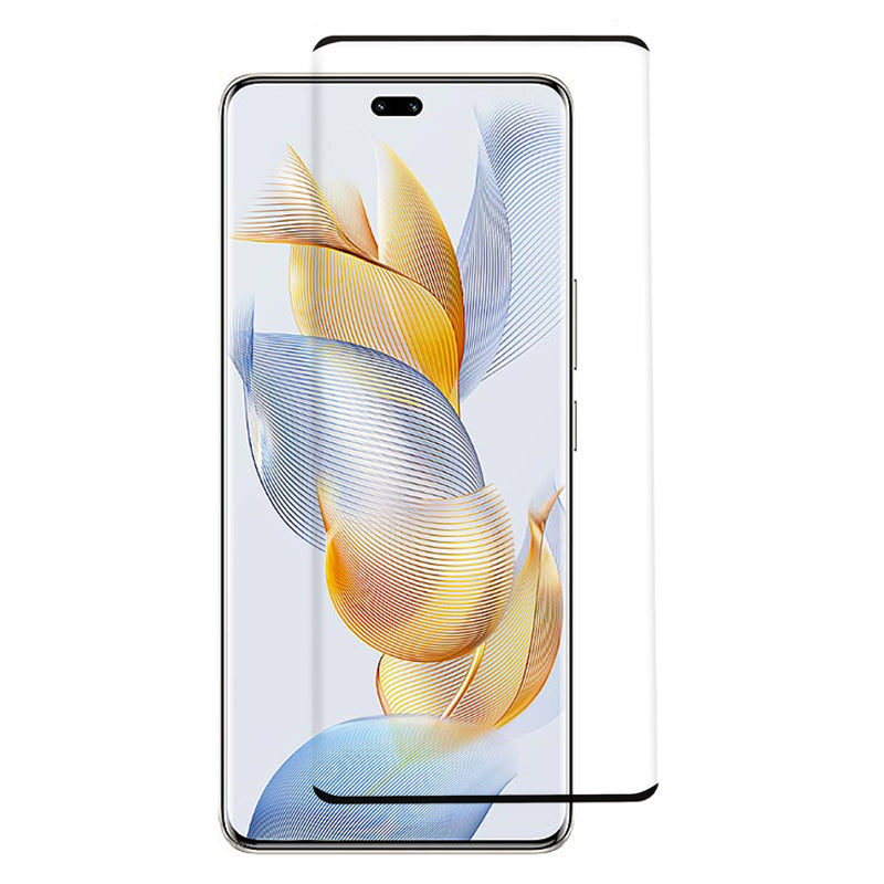 For Honor 90 Pro 3D Curved Tempered Glass Film Side Glue Anti-explosion Phone Full Screen Protector