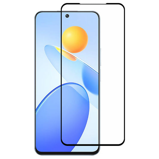 For Honor Play7T Pro 5G Phone Full Screen Protector Full Glue Silk Printing Tempered Glass HD Clear Film