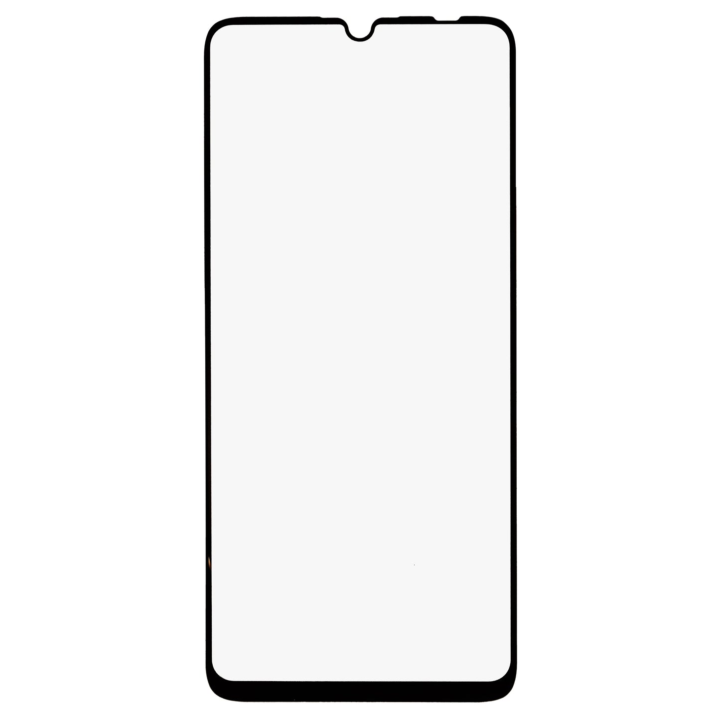 For Honor Play7T 5G Silk Printing Tempered Glass Film Full Glue Phone Full Screen Protector