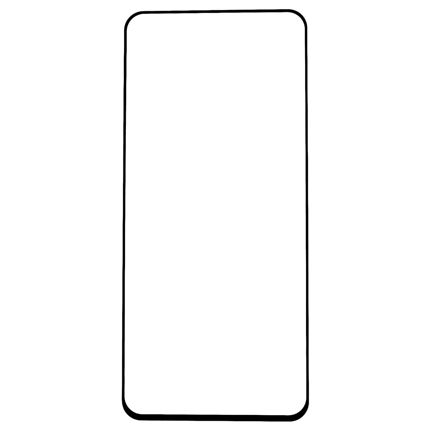 Silk Printing Phone Screen Protector for Oppo A98 5G , Full Glue Tempered Glass Full Cover HD Clear Film
