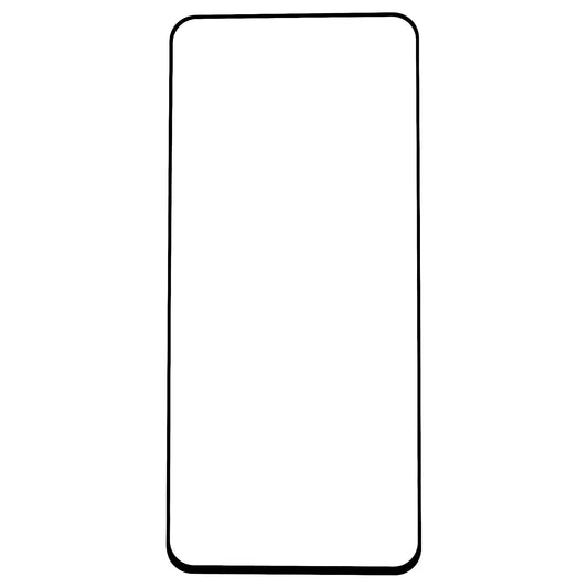 Silk Printing Phone Screen Protector for Oppo A98 5G , Full Glue Tempered Glass Full Cover HD Clear Film