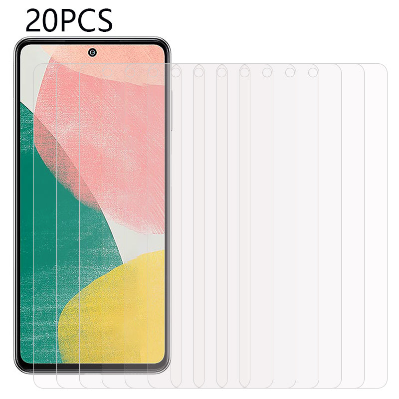 20PCS Screen Protector for Samsung Galaxy F54 5G / M54 5G , 0.3mm 2.5D High Definition Tempered Glass Film