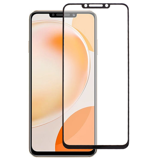 For Huawei Enjoy 60X Tempered Glass Screen Protector Full Cover Full Glue Clear Silk Printing Film