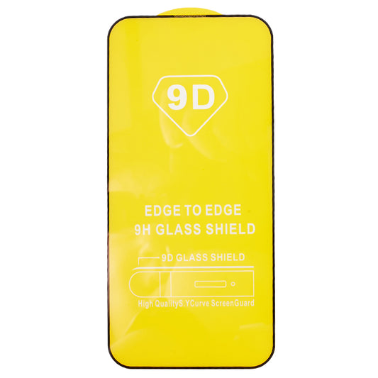 For iPhone 15 Pro Max Full Coverage Screen Protector Side Glue 9D Tempered Glass Film