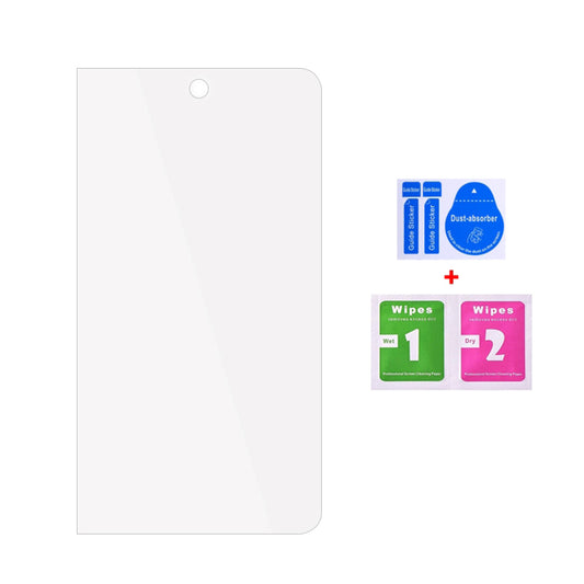 10PCS For Google Pixel Fold Front Screen Film Cover 0.3mm Clear 2.5D Tempered Glass Screen Protector