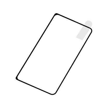 For Google Pixel Fold Tempered Glass Outer Screen Protector Full Glue Full Cover Silk Printing Black Edge Film
