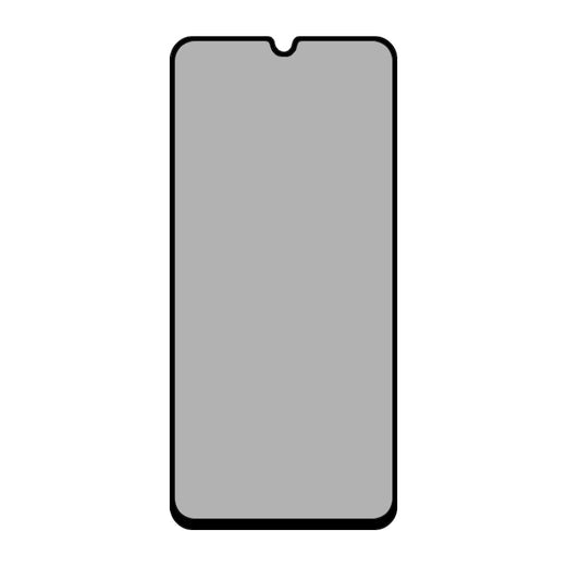 For Samsung Galaxy A24 4G Anti-Spy Curved Full Screen Protector Black Edge Tempered Glass Anti-scratch Film