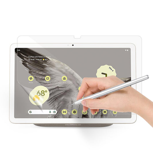 For Google Pixel Tablet Paper-Like Screen Protector Anti-Scratch Paper-Feel Soft PET Tablet Screen Film