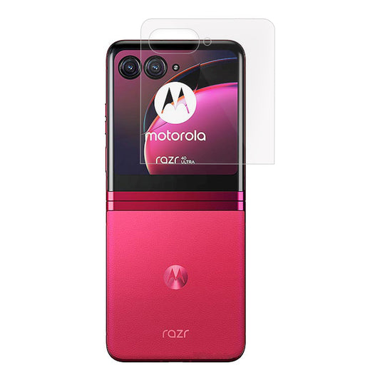 For Motorola Razr 40 Ultra 5G TPU Hydrogel Back Phone Protector (Back Upper) Scratch Resistant Full Covered HD Film