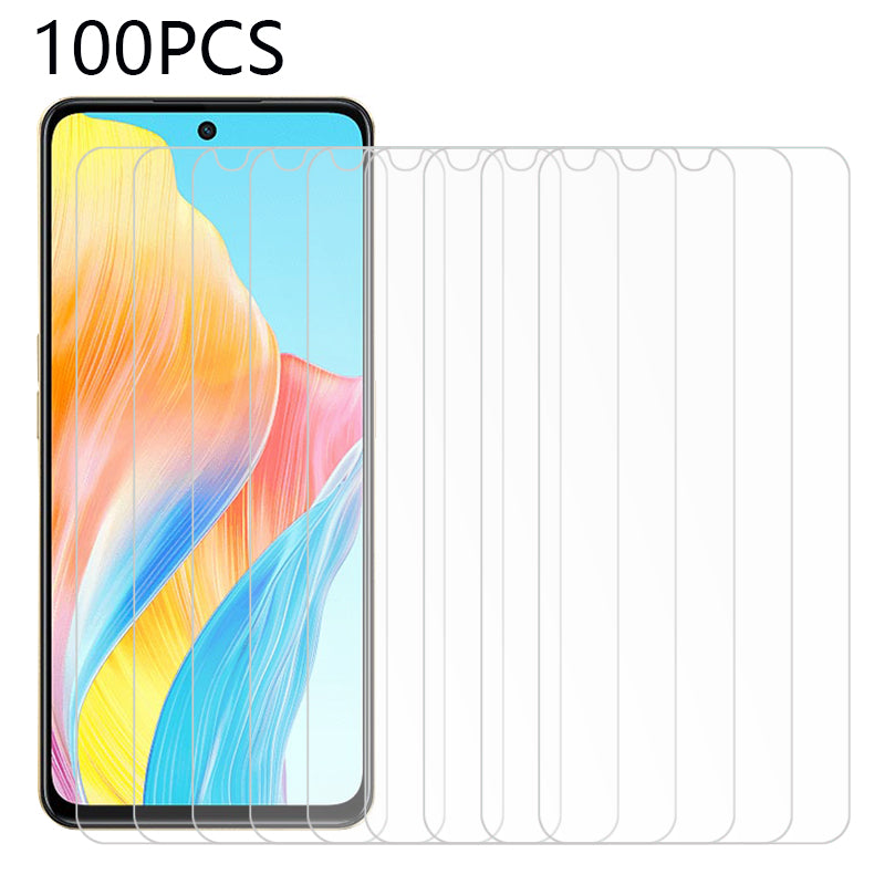 100Pcs For Oppo F23 5G Explosion Proof Screen Protector Tempered Glass Screen Film