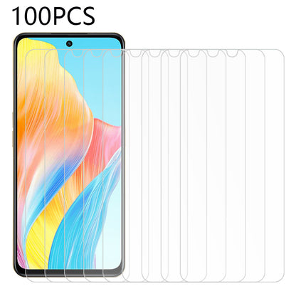 100Pcs For Oppo F23 5G Explosion Proof Screen Protector Tempered Glass Screen Film