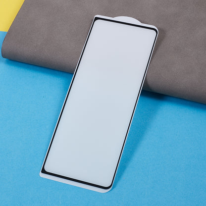 For Samsung Galaxy Z Fold5 5G Full Coverage Tempered Glass Film Full Glue Silk Printing Screen Protector