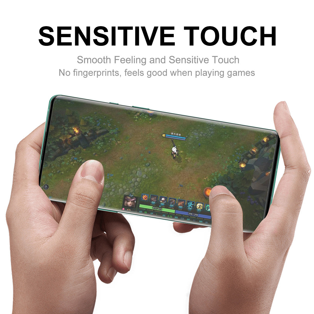 ENKAY HAT PRINCE 2PCS For Honor 90 Pro Tempered Glass Screen Protector 3D Curved Side Glue Full Cover Screen Film