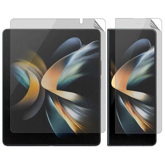 For Samsung Galaxy Z Fold4 5G Matte Privacy Film Shatterproof Front and Back Screen PET Protector