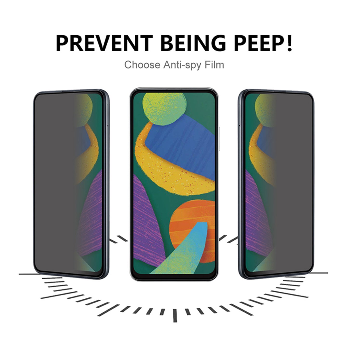 For Samsung Galaxy Z Fold4 5G Matte Privacy Film Shatterproof Front and Back Screen PET Protector
