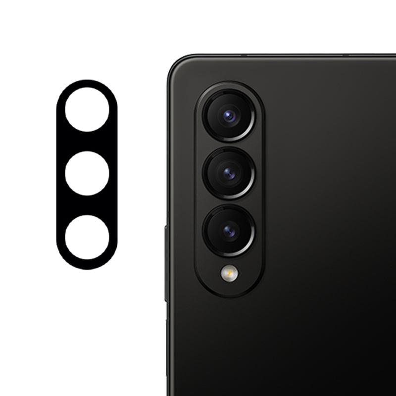 For Samsung Galaxy Z Fold 5G Silk Printing Tempered Glass Lens Film Phone Camera Lens Protector