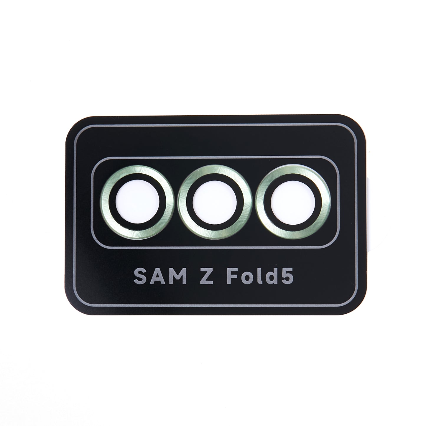 For Samsung Galaxy Z Fold5 5G Camera Lens Protector Metal + Tempered Glass Clear Lens Film Positioning Installation