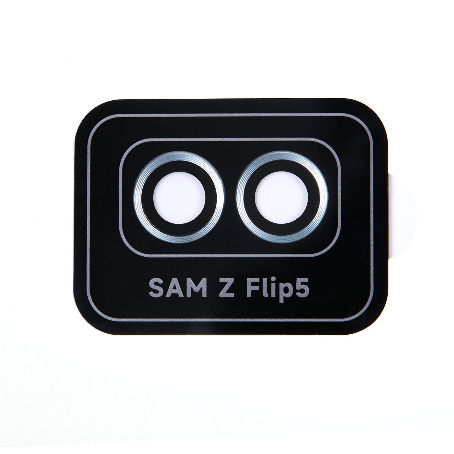 For Samsung Galaxy Z Flip5 5G Camera Lens Protector Positioning Installation Metal + Tempered Glass Lens Cover Film