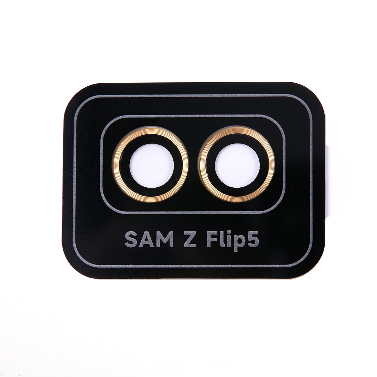 For Samsung Galaxy Z Flip5 5G Camera Lens Protector Positioning Installation Metal + Tempered Glass Lens Cover Film