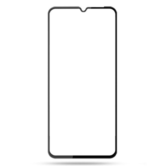 AMORUS For Motorola Moto E7 Power Shatterproof Screen Protector Silk Printing Full Glue Tempered Glass Film