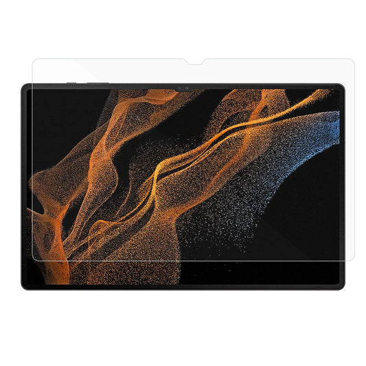 For Samsung Galaxy Tab S9 Ultra / S8 Ultra Tablet Screen Protector 0.3mm Arc Edge Tempered Glass Anti-explosion Film
