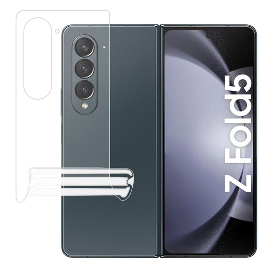 For Samsung Galaxy Z Fold5 5G Phone Back Protector Anti-scratch Full Cover TPU Back Film