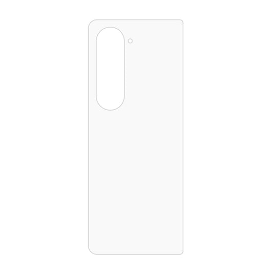 For Samsung Galaxy Z Fold5 5G Phone Back Protector Anti-scratch Full Cover TPU Back Film