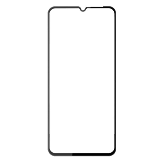 AMORUS For Motorola Moto G50 4G Silk Printing Full Glue HD Clear Screen Protector Tempered Glass Film