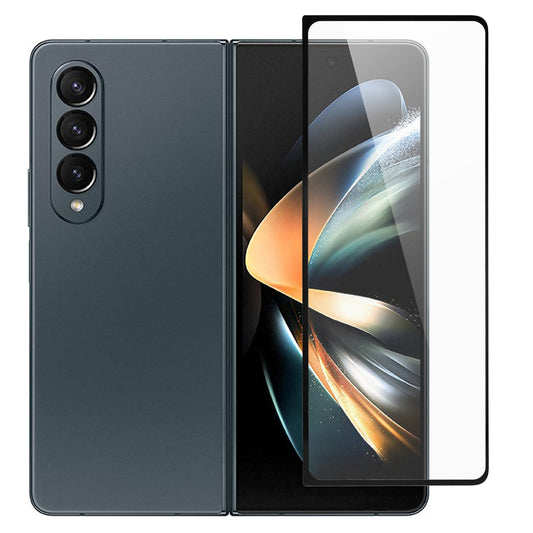 For Samsung Galaxy Z Fold5 5G Full Glue Phone Full Screen Protector Silk Printing Tempered Glass Film