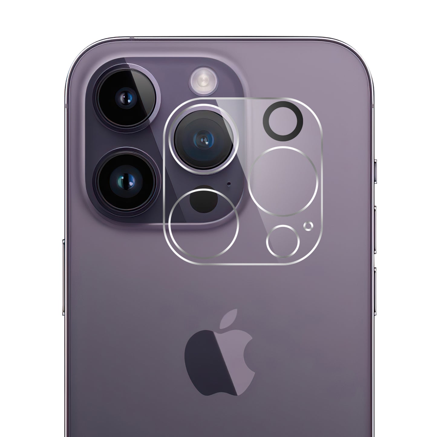 HD Clear Camera Lens Protector for iPhone 15 Pro / 15 Pro Max , Anti-explosion Tempered Glass Phone Rear Lens Film