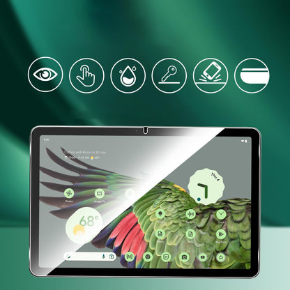 Tablet Screen Protector for Google Pixel Tablet , Tempered Glass Arc Edge Ultra Clear Full Screen Film
